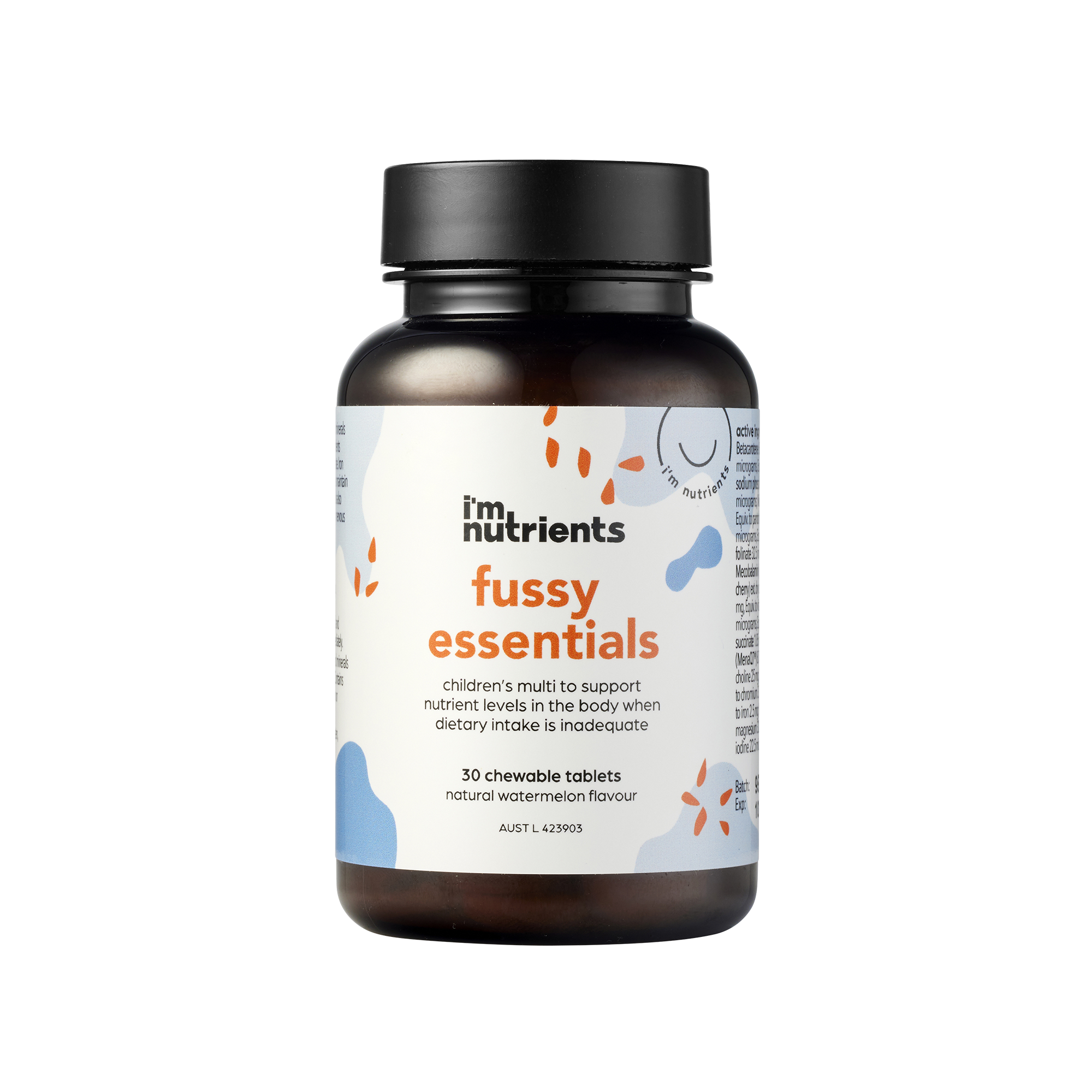 I'm Nutrients Fussy Essentials (30 chewable tables)