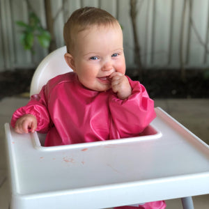 Messy Mealtimes Toddler Smock (8 Months to 2+ Years ) - Long Sleeve