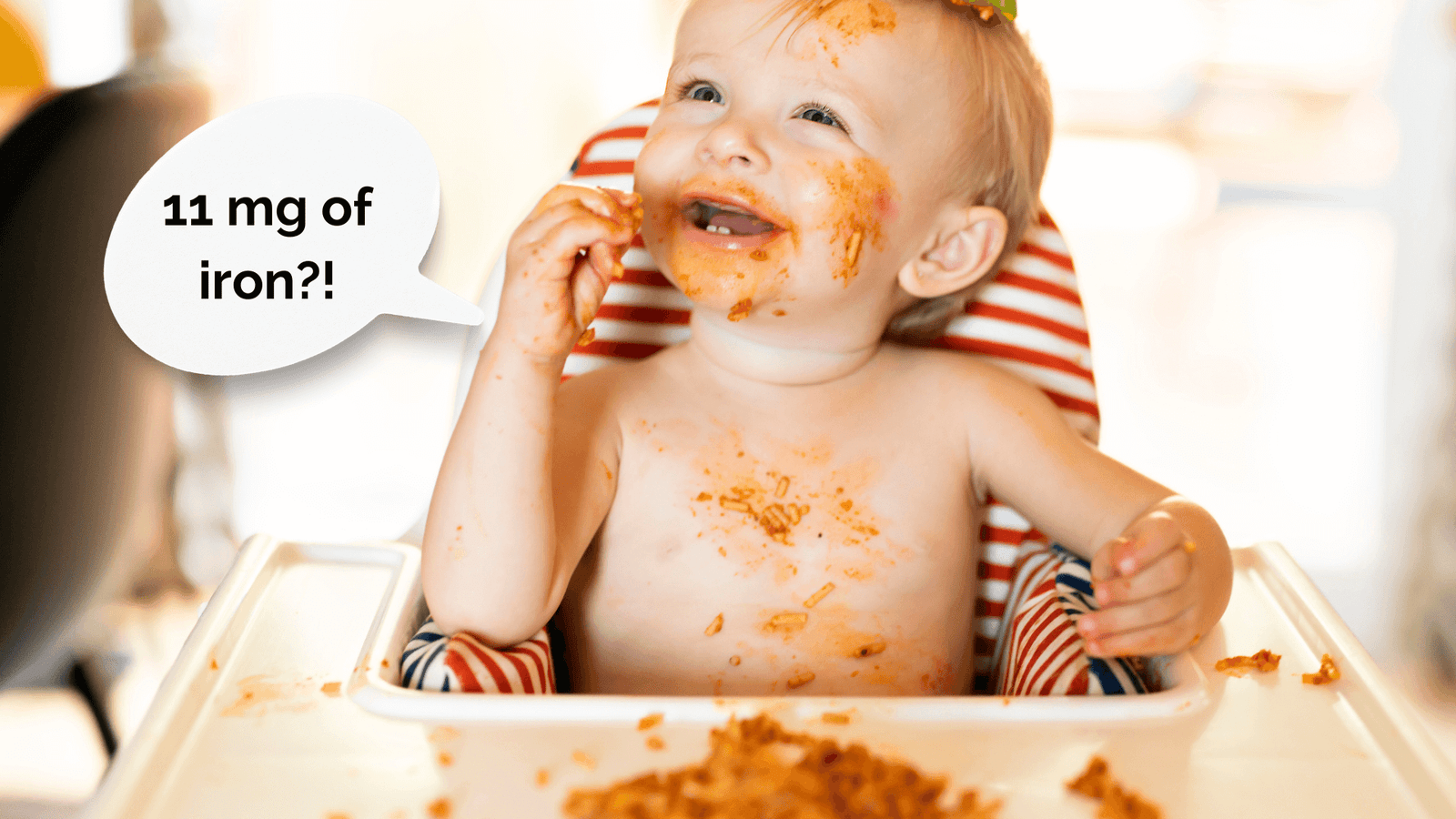 How on Earth Am I Meant to Get 11mg of Iron into baby Each Day?