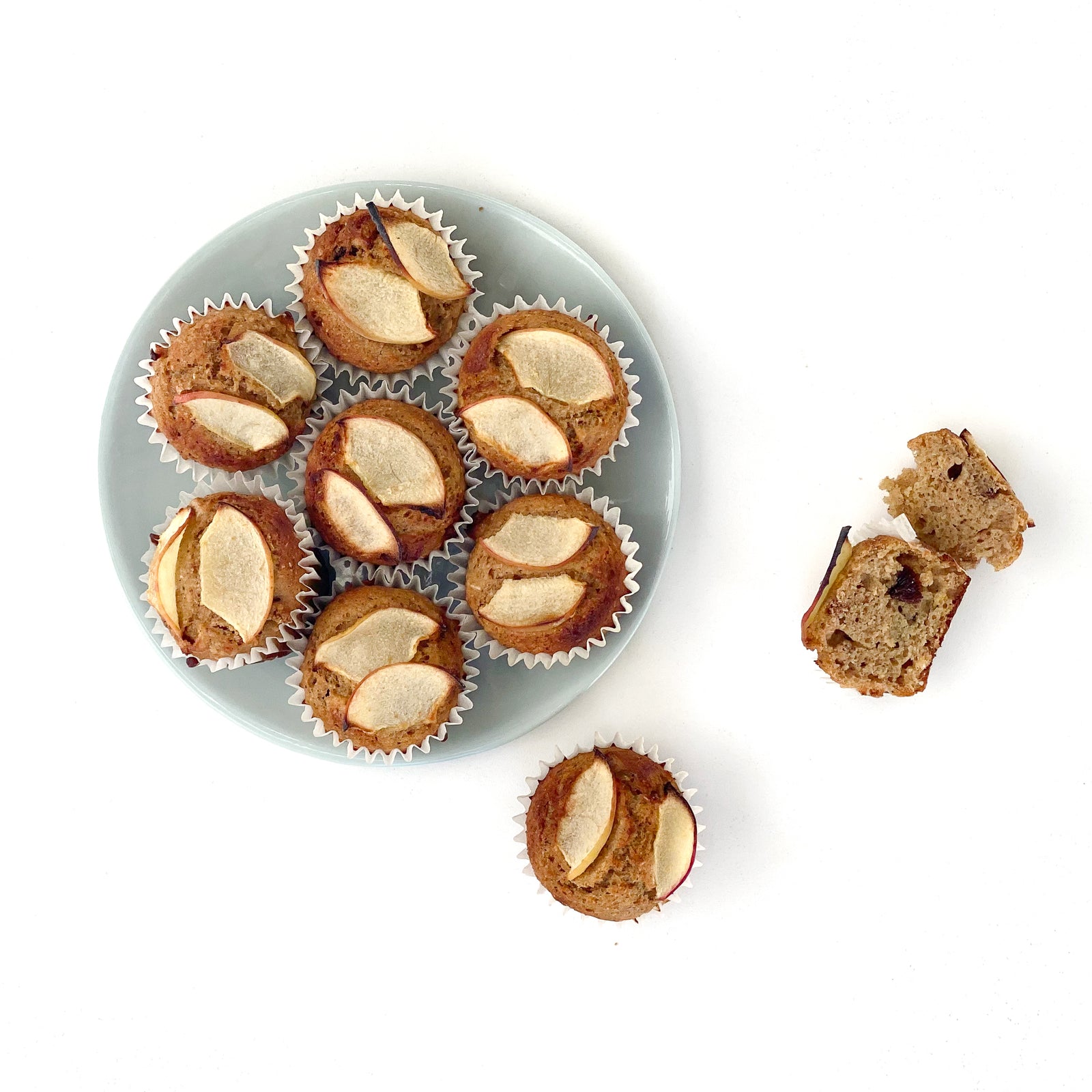 Zucchini & Apple Muffins