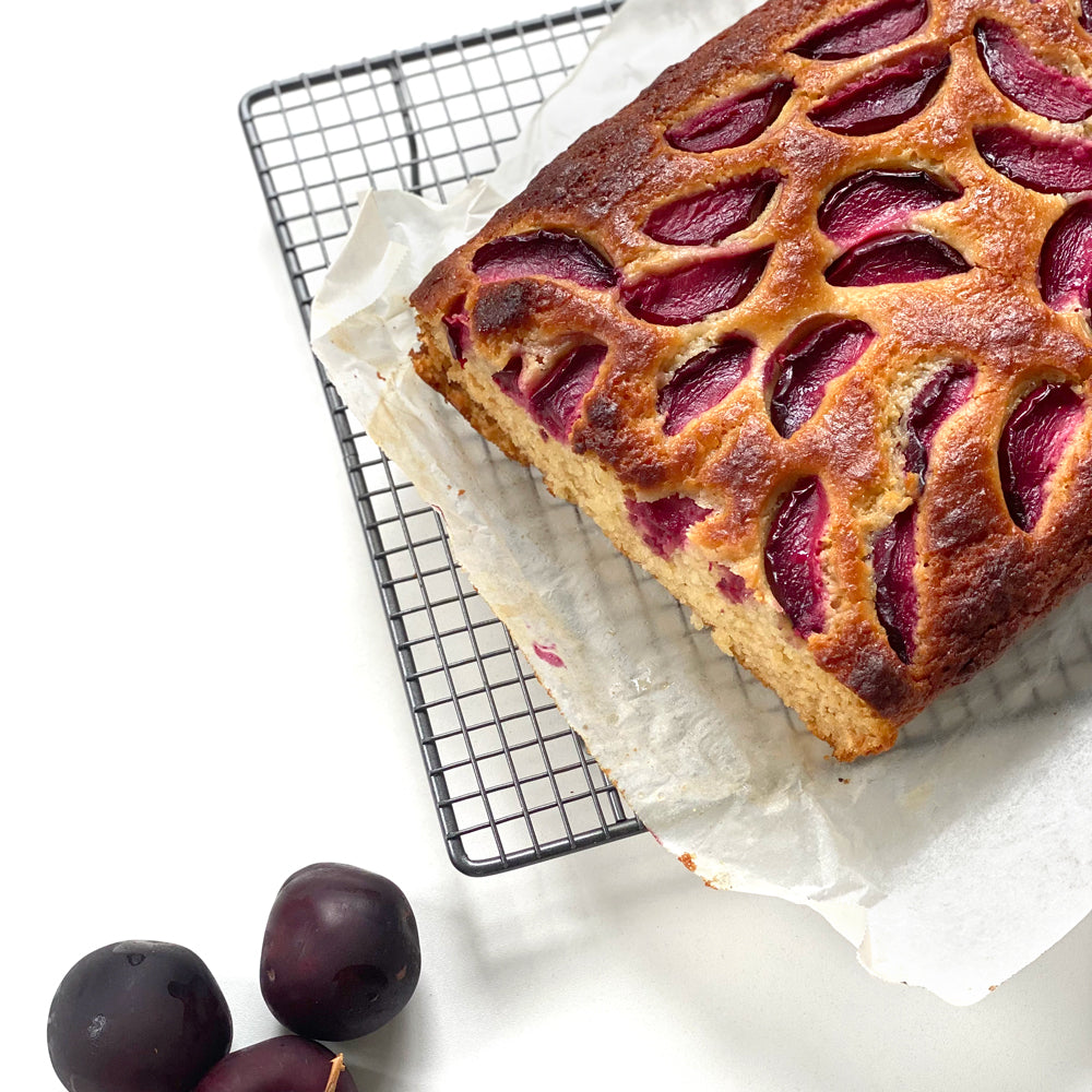 Plum Coconut Cake
