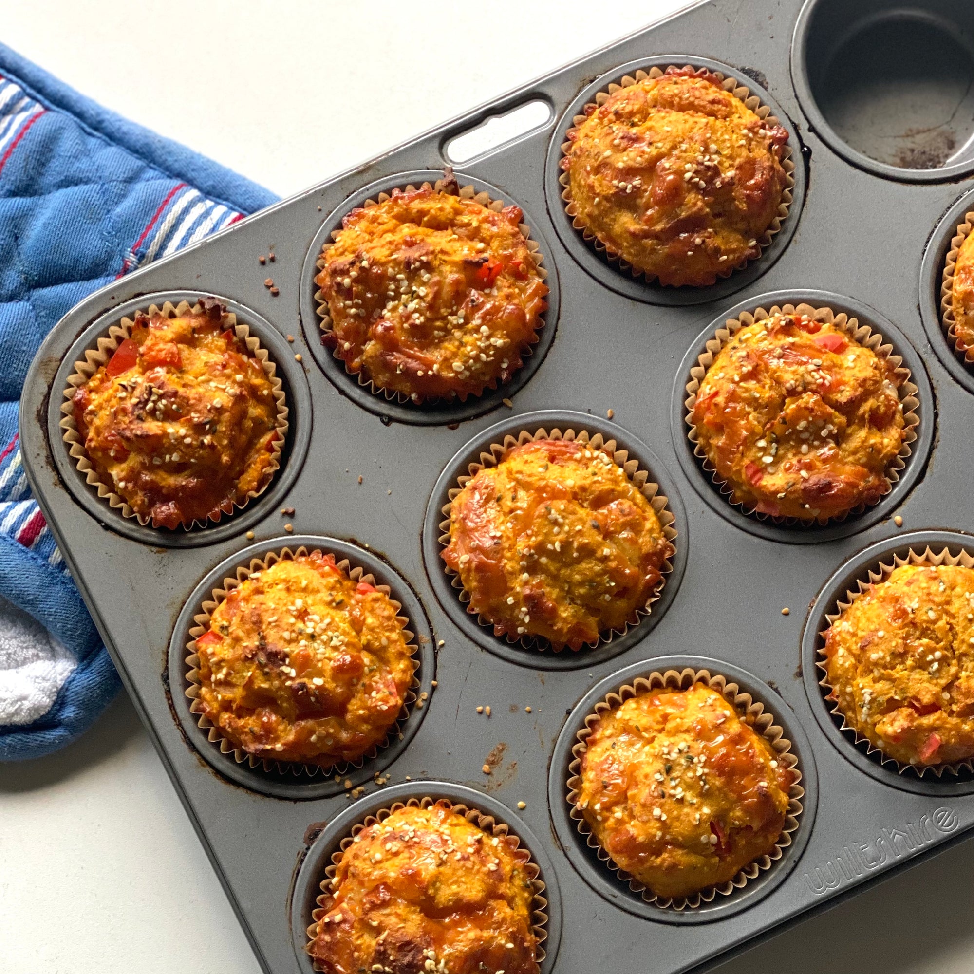 Loaded Veggie Muffins