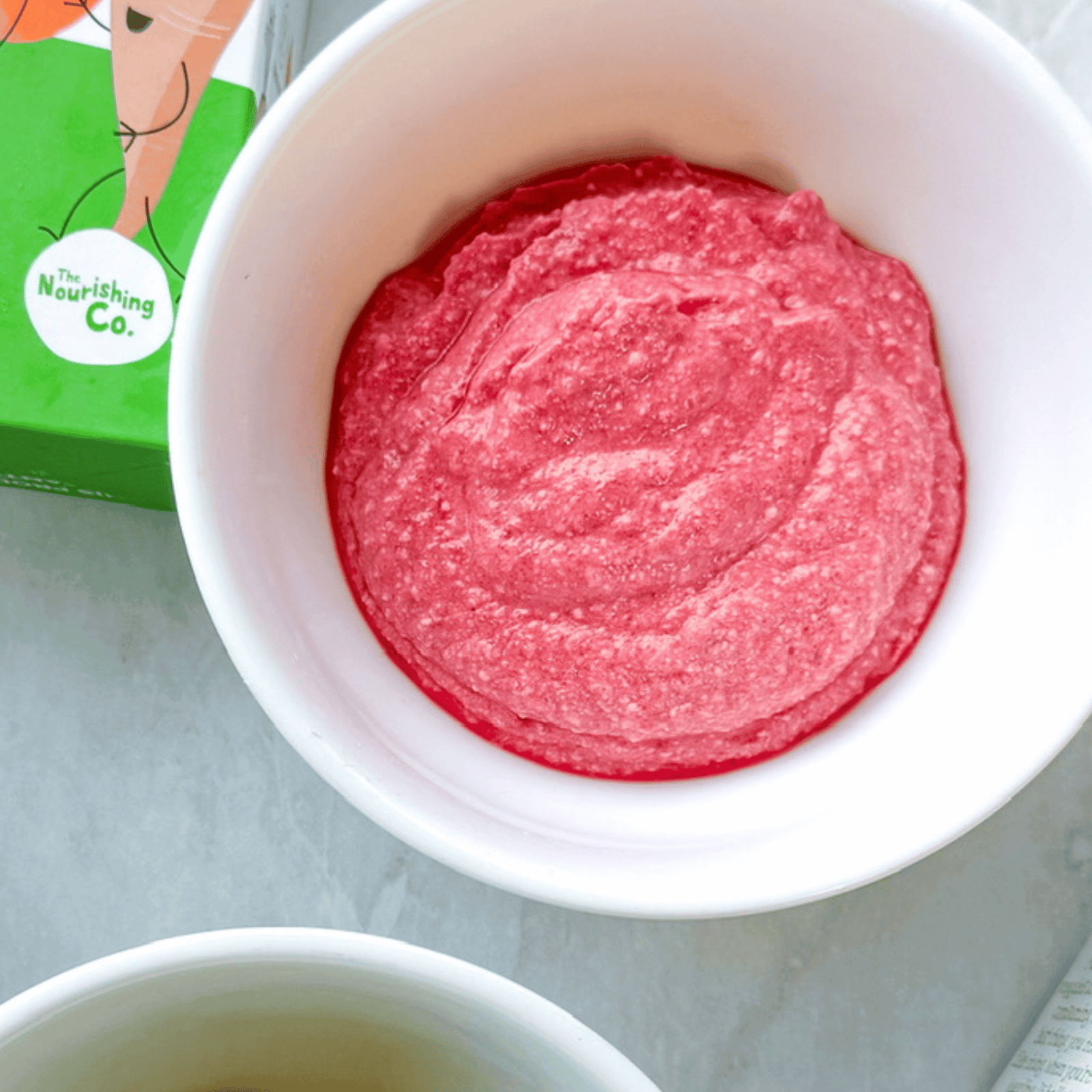 Beetroot dip for babies and toddlers