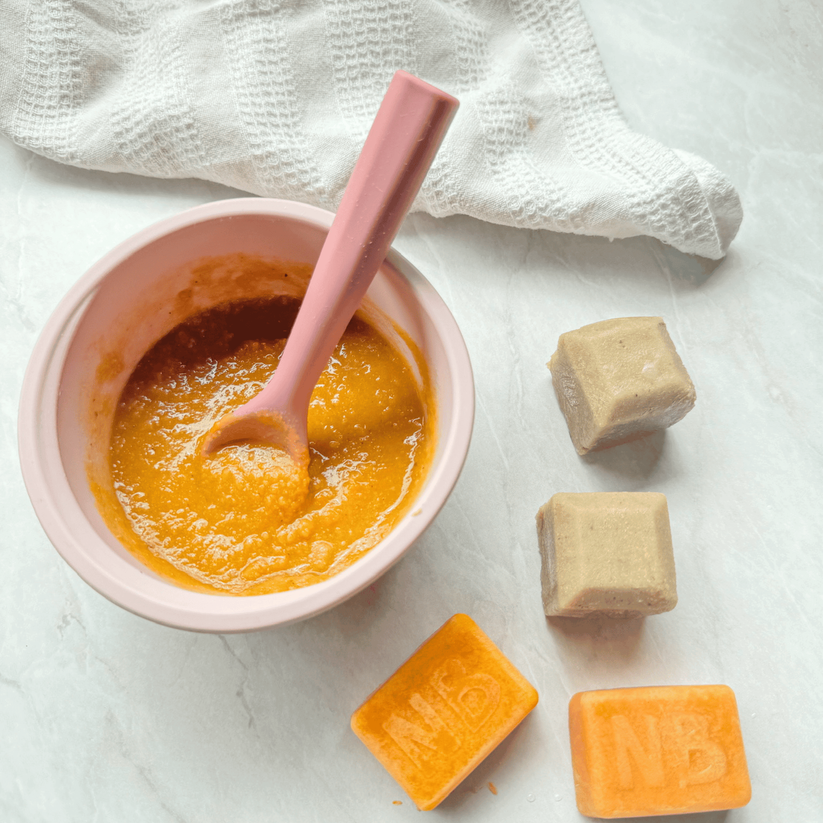 legume and vegetable puree for babies starting solids