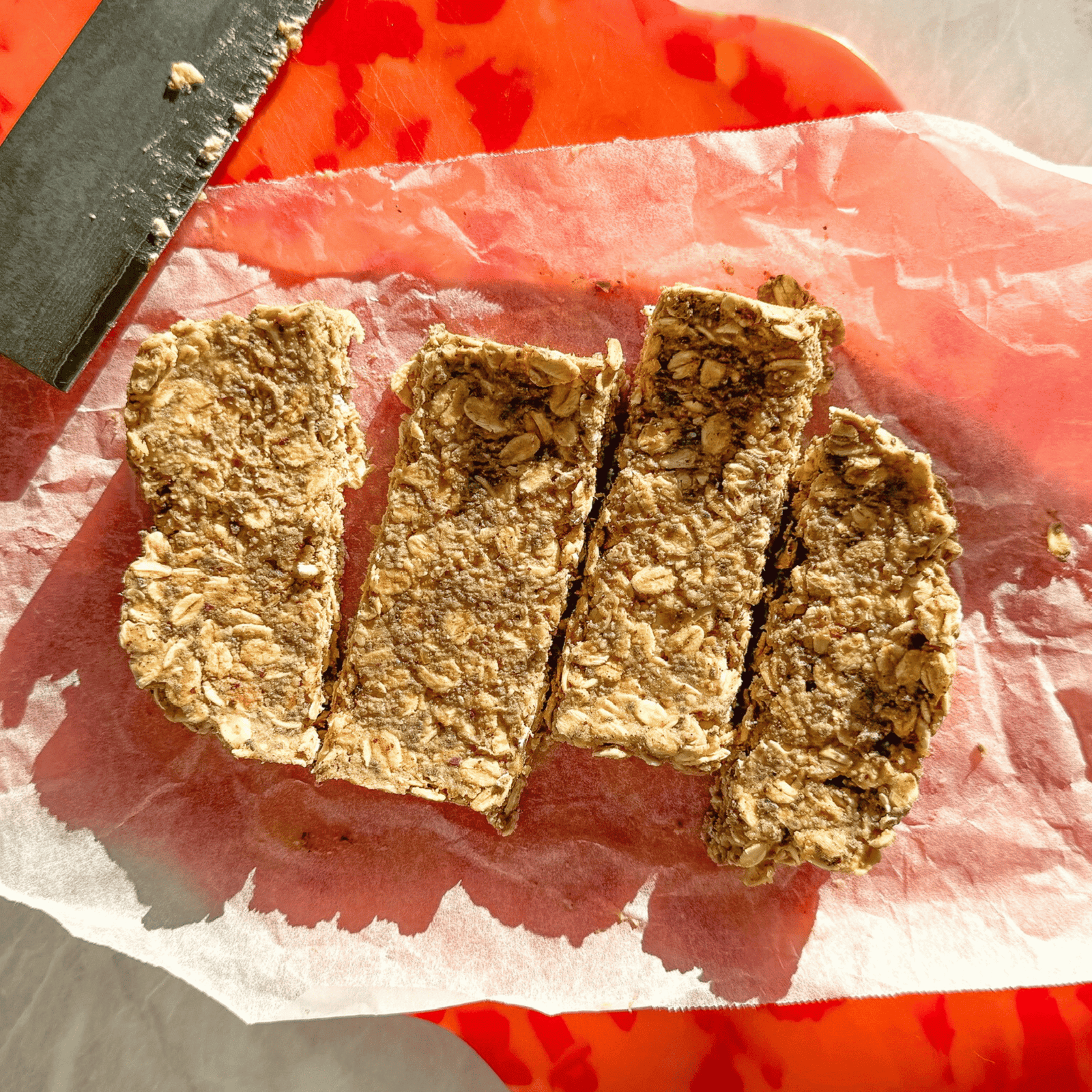 chewy nut oat bars for babies and toddlers