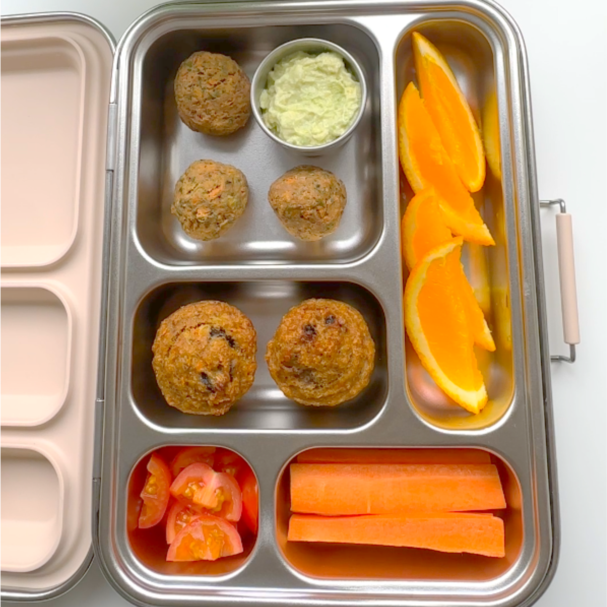 Beef Meatballs and Zucchini & Currant Muffins - School Lunchbox Edition