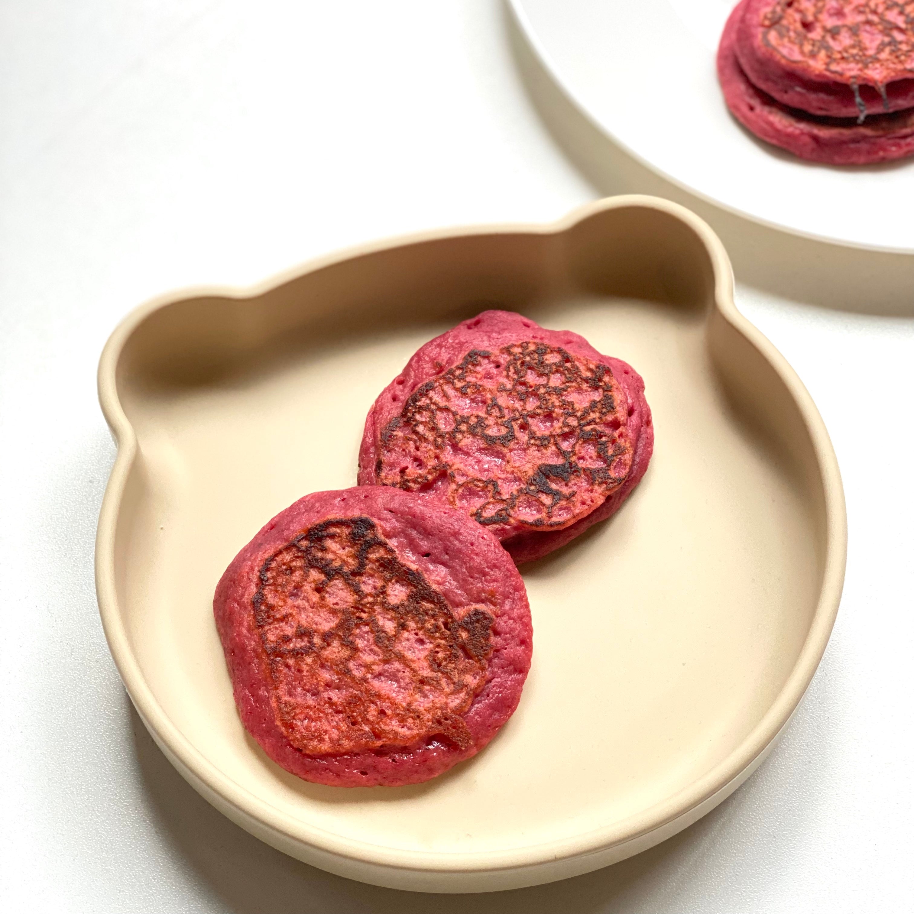 Beet Banana Pancakes