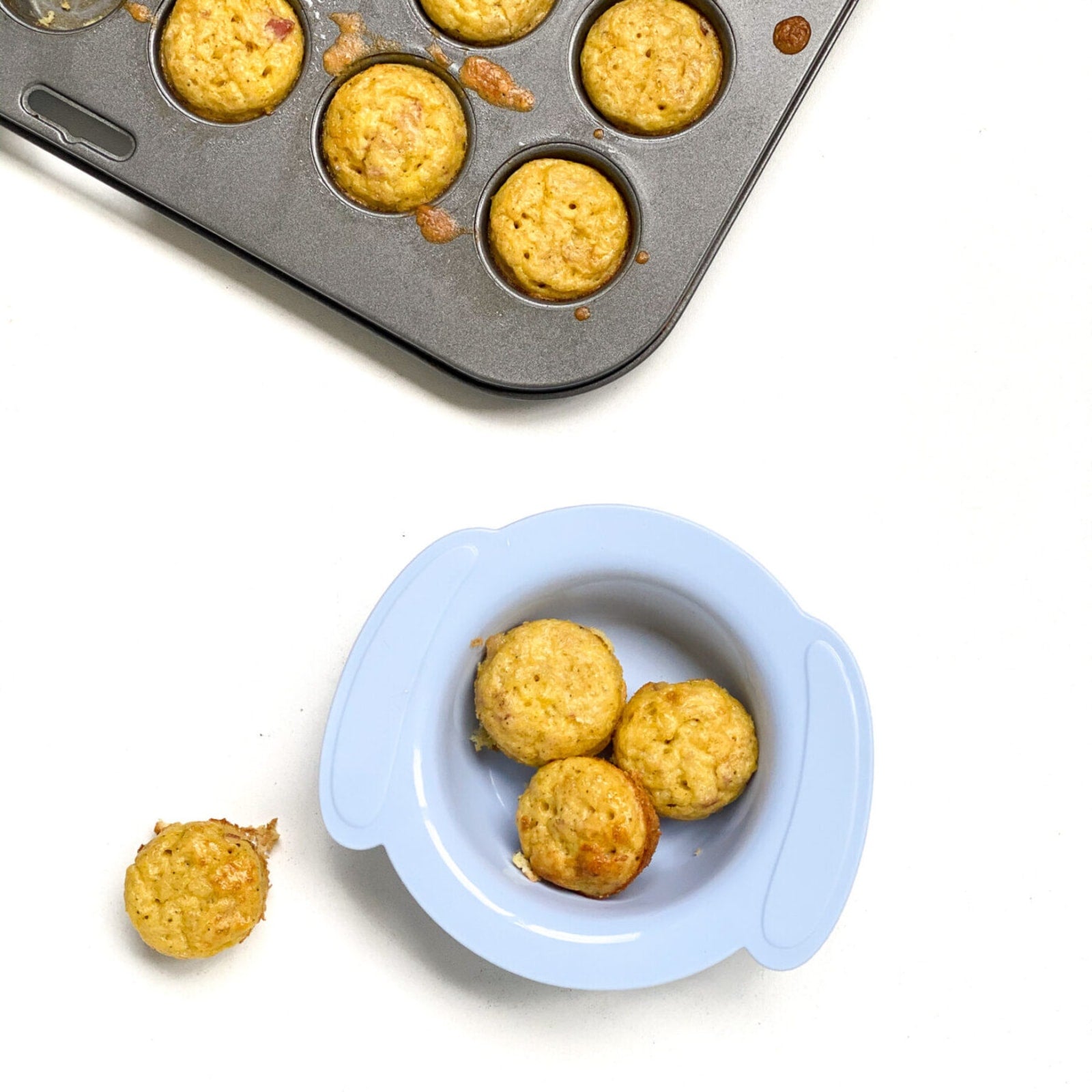 Delicious Bacon & Zucchini Mini Frittatas