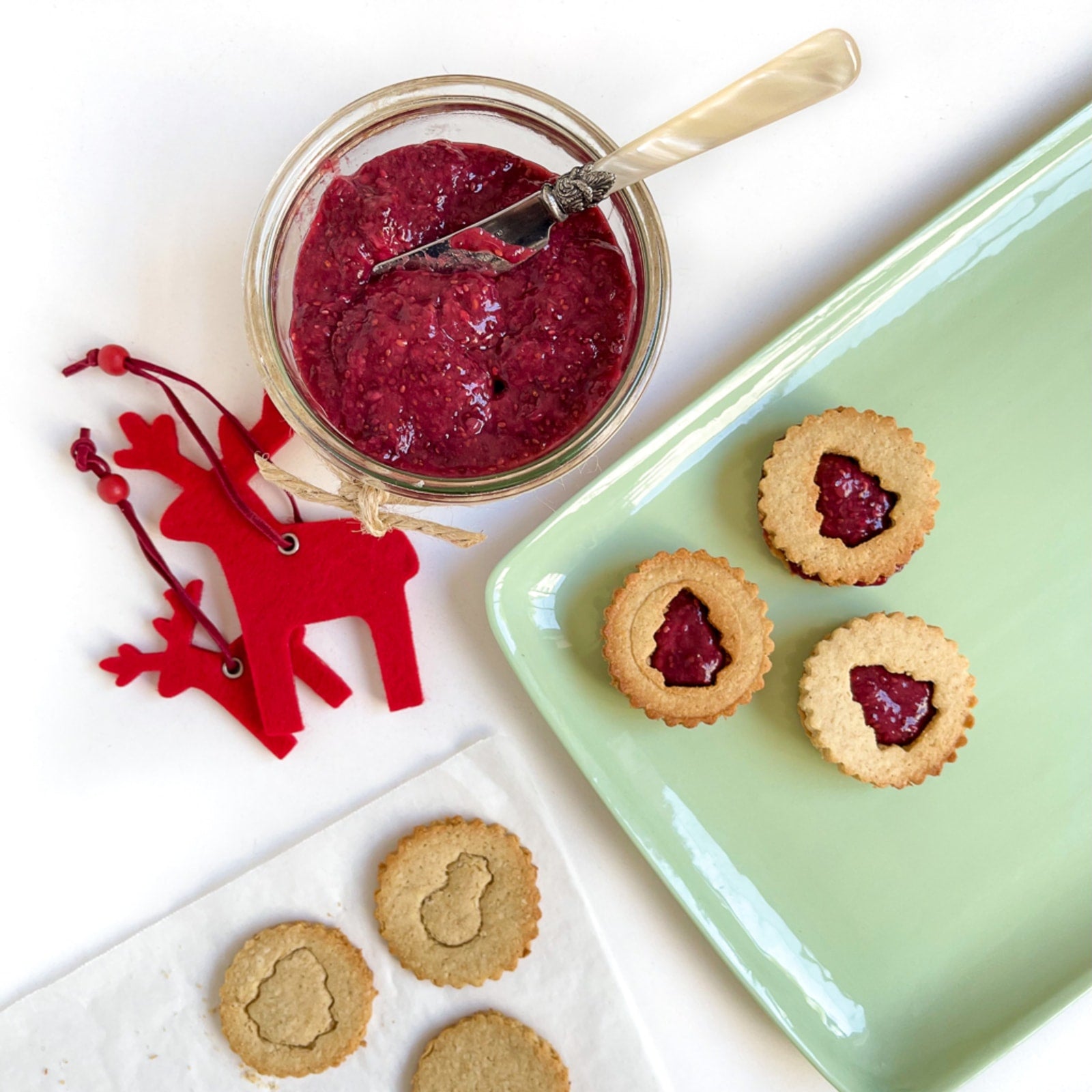 Linzer Cookies