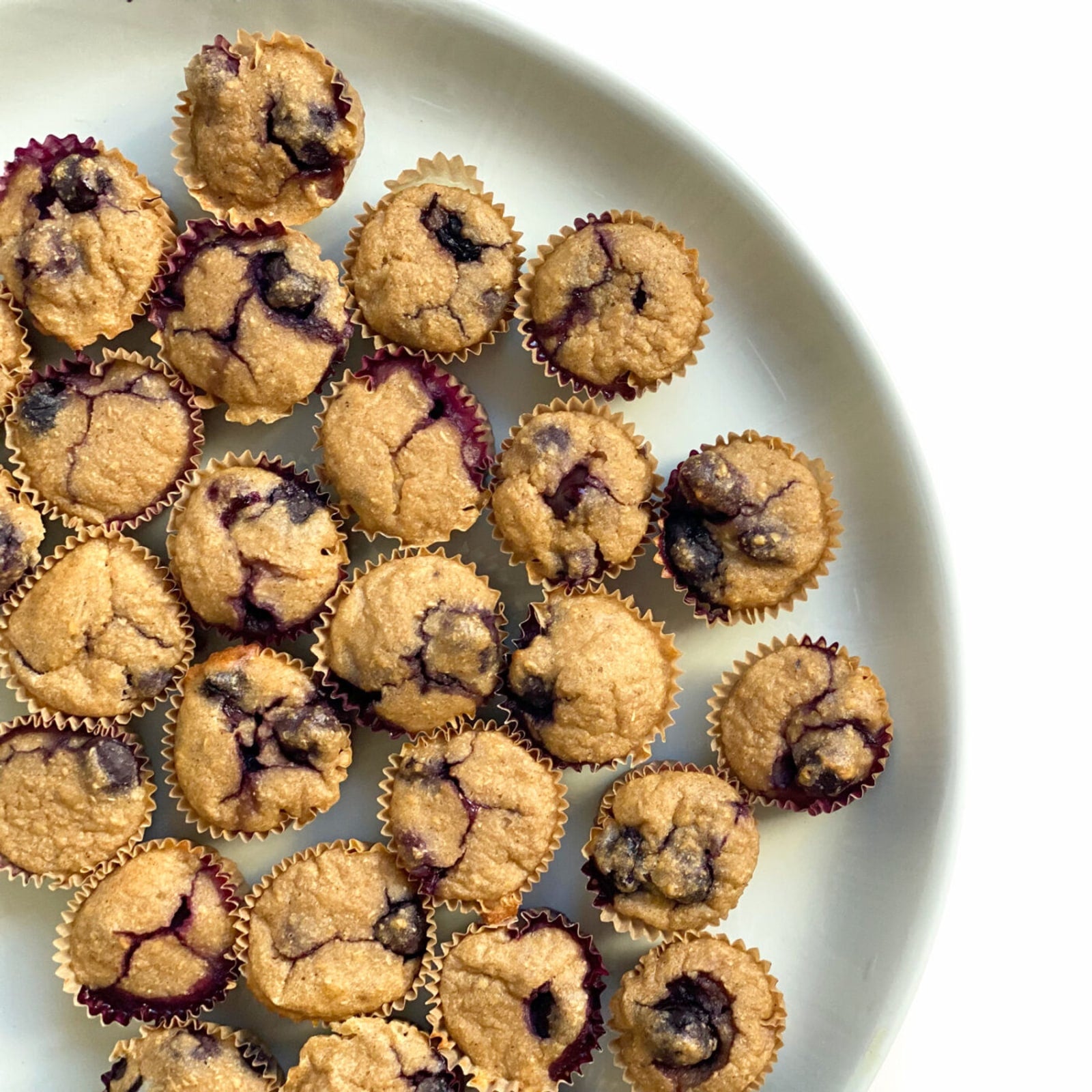Mini Blueberry Apple Muffins
