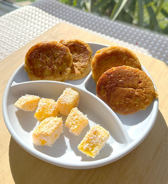 Mango Mini Pancakes