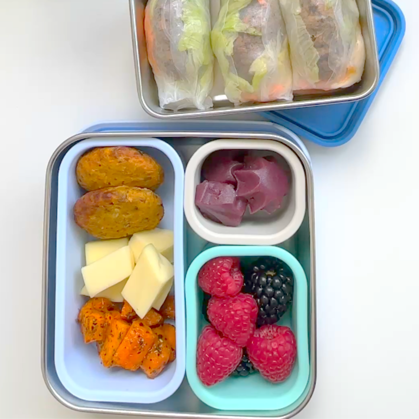Lamb Koftas & Salmon Lentil Patties - School Lunchbox Edition