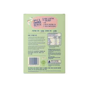 Grumpy Bums Apple & Cinnamon Mini Muffin Mix