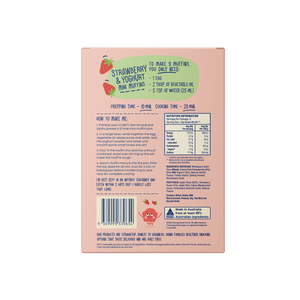 Strawberry & Yoghurt Mini Muffin Mix