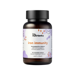 I'm Nutrients Iron Immunity (30 chewable tables)