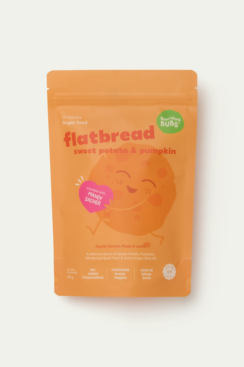 NEW! Sweet Potato & Pumpkin Flatbread by Mandy Sacher