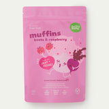 NEW! Beet & Raspberry Muffins