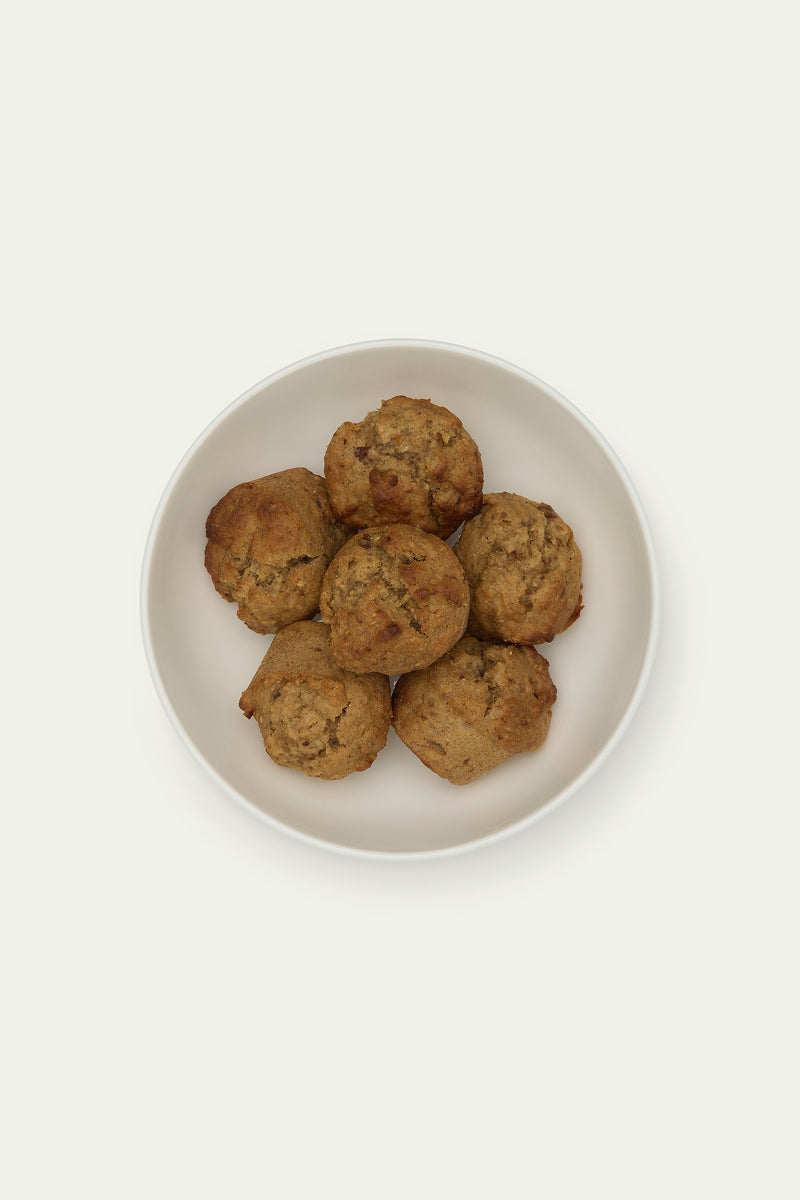 NEW! Vanilla & Date Muffins by Mandy Sacher