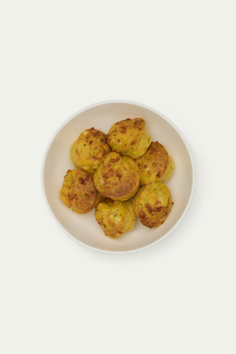 NEW! Cheesy Veggie Muffins by Mandy Sacher