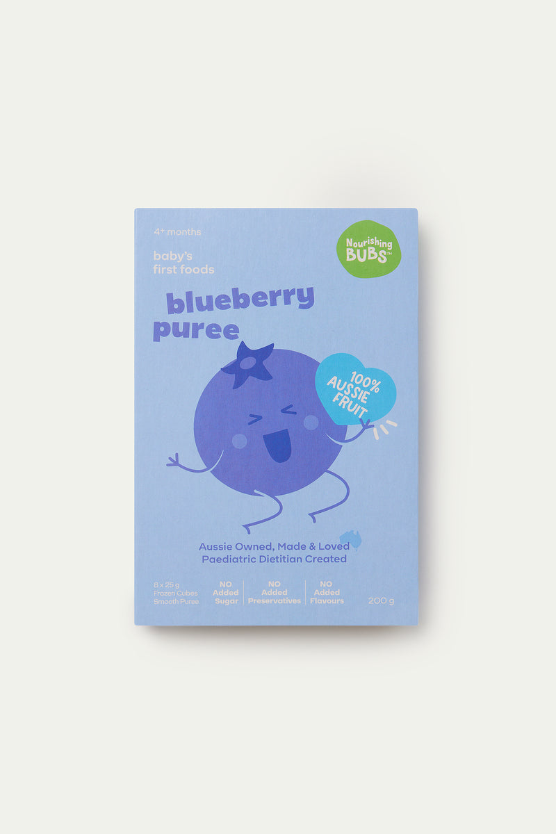 Blueberry Puree Cubes