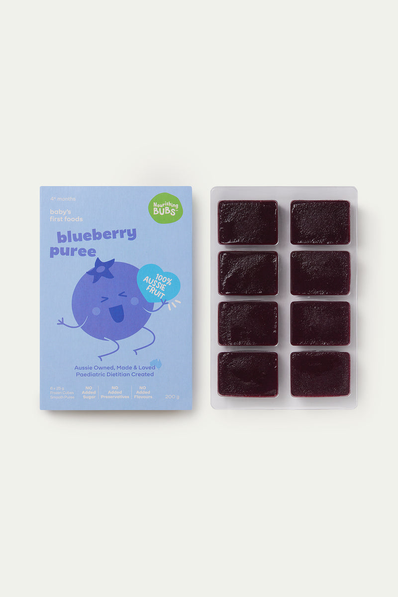 Blueberry Puree Cubes