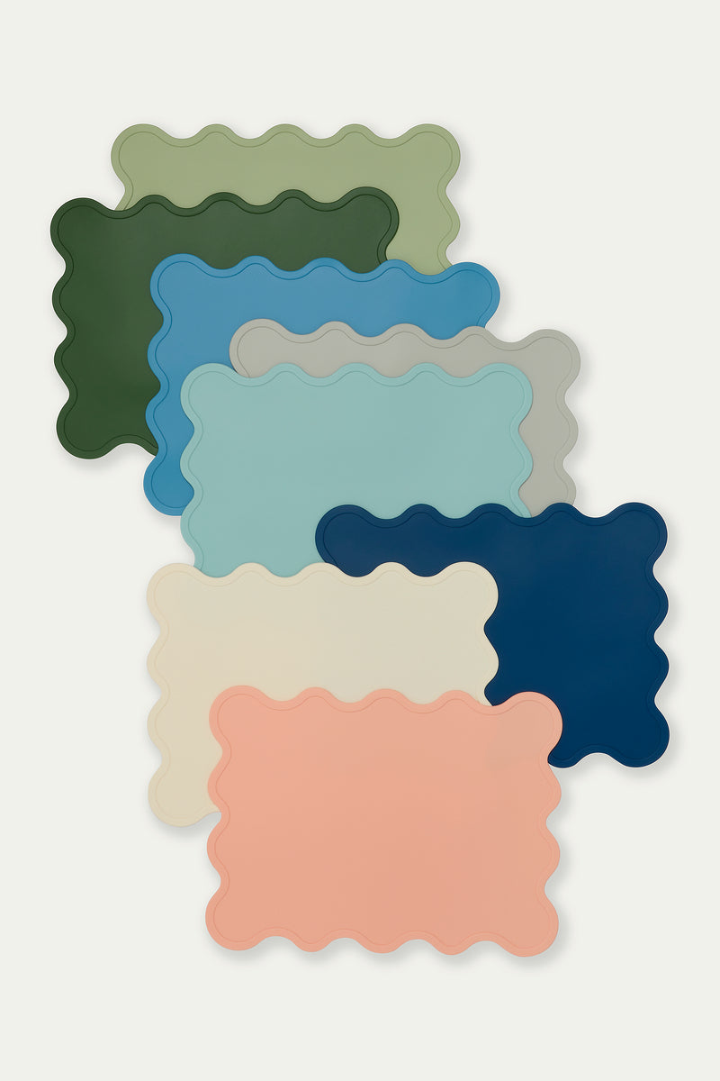 Wavy Silicone Placemats