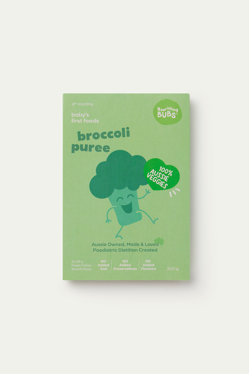 Broccoli Puree Cubes