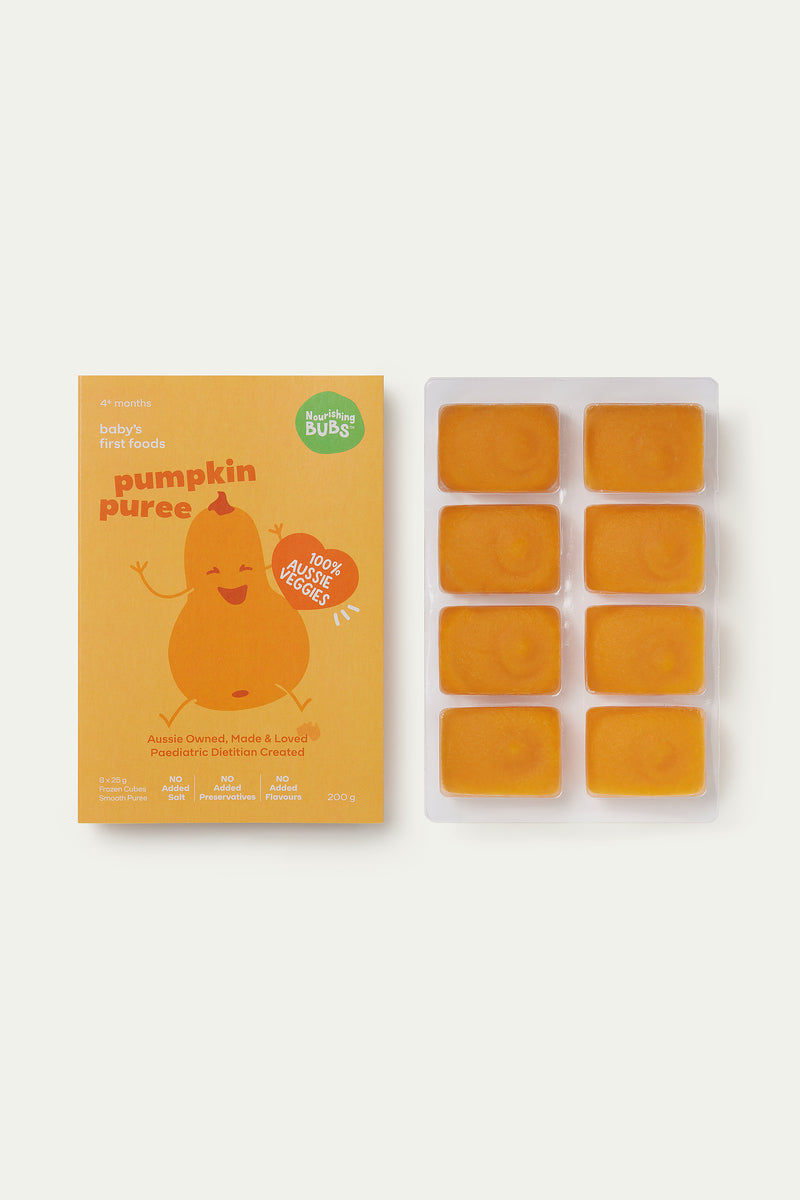 Pumpkin Puree Cubes