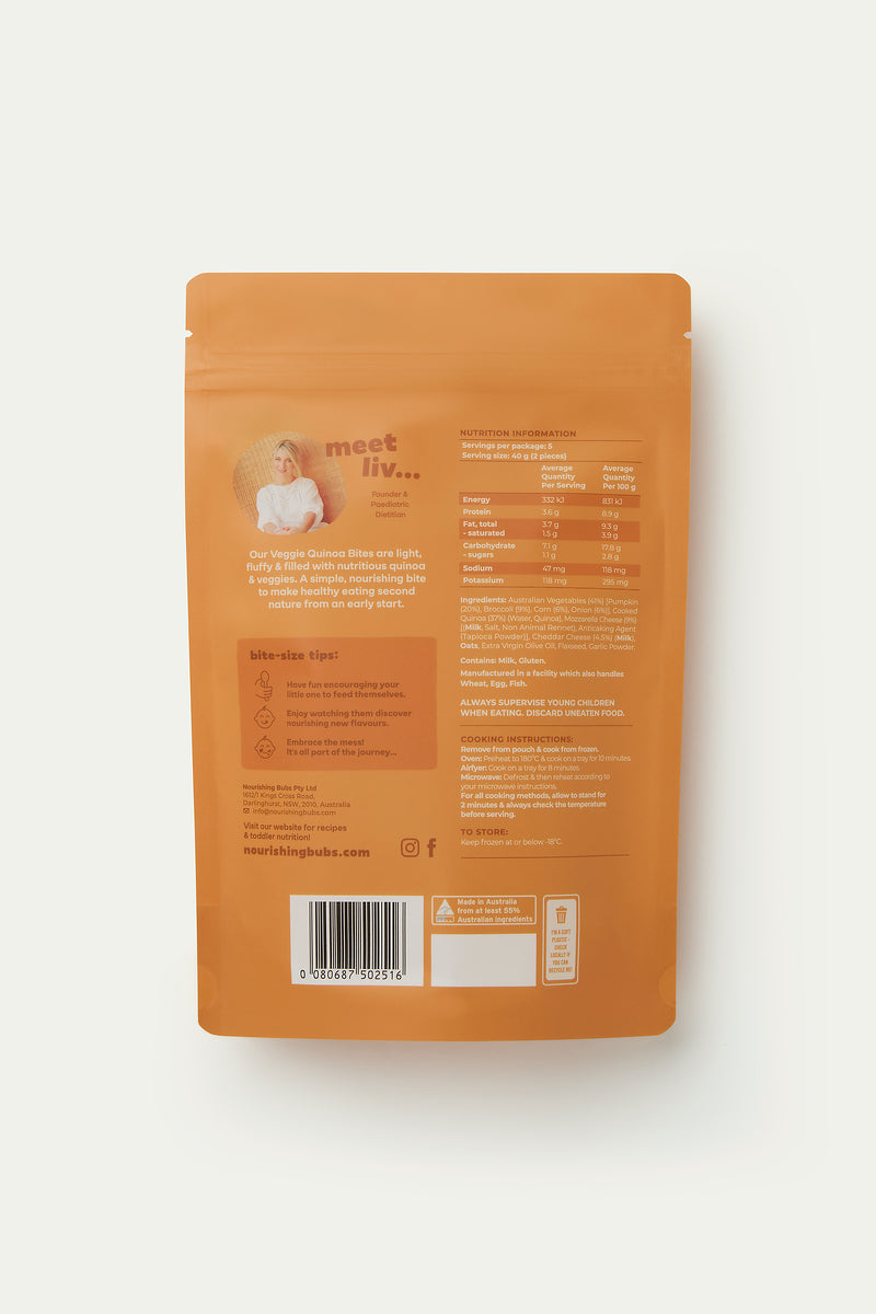 NEW! Quinoa Veggie Bites