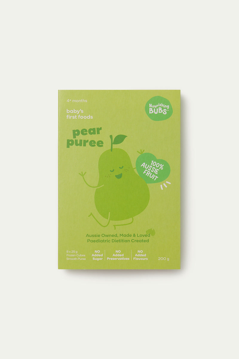 Pear Puree Cubes