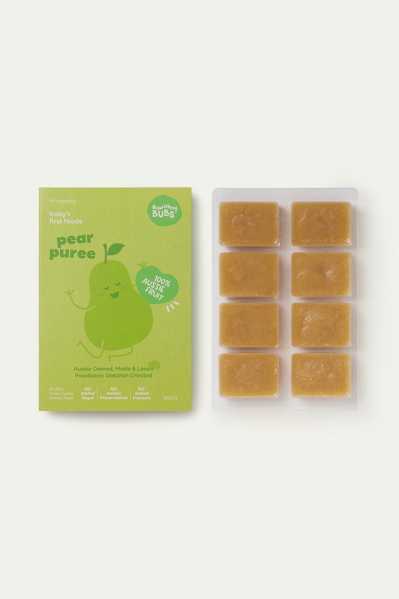 Pear Puree Cubes