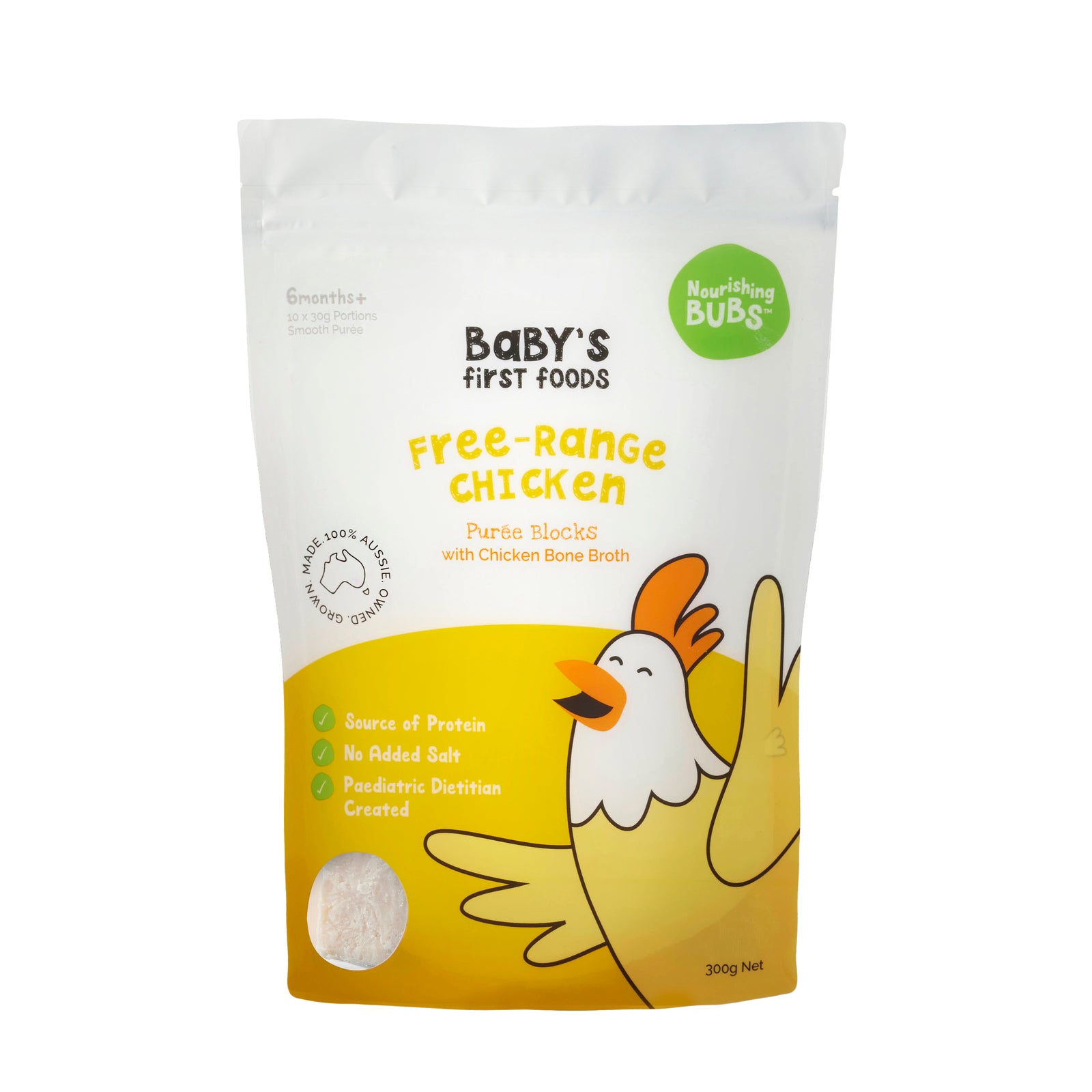 Free-Range Chicken Puree Cubes