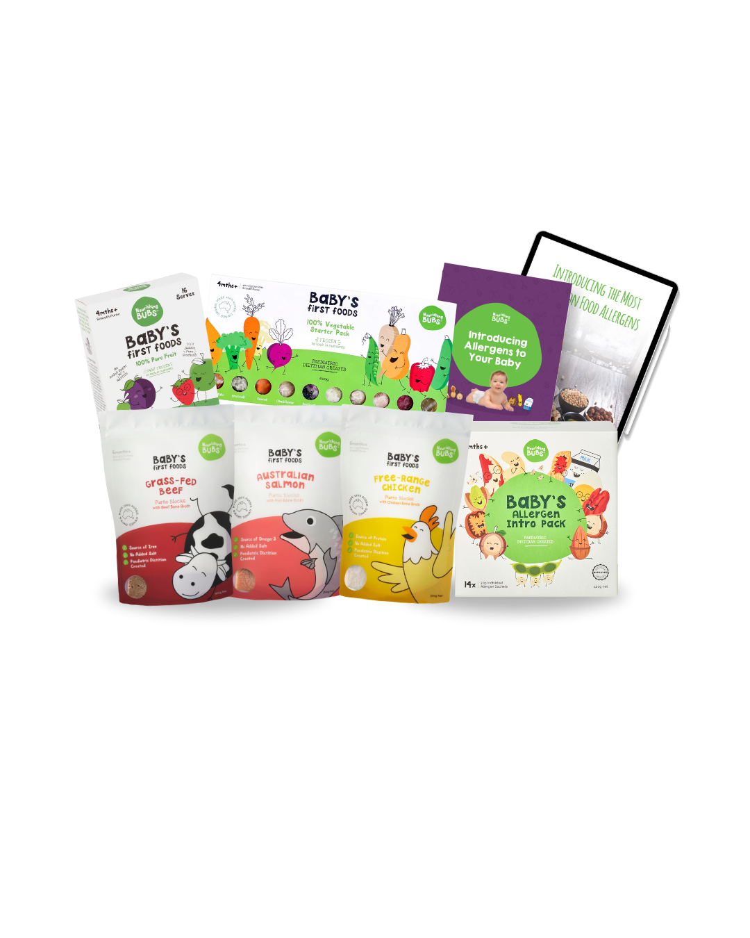 NB Starting Solids & Allergen Intro Essentials Bundle