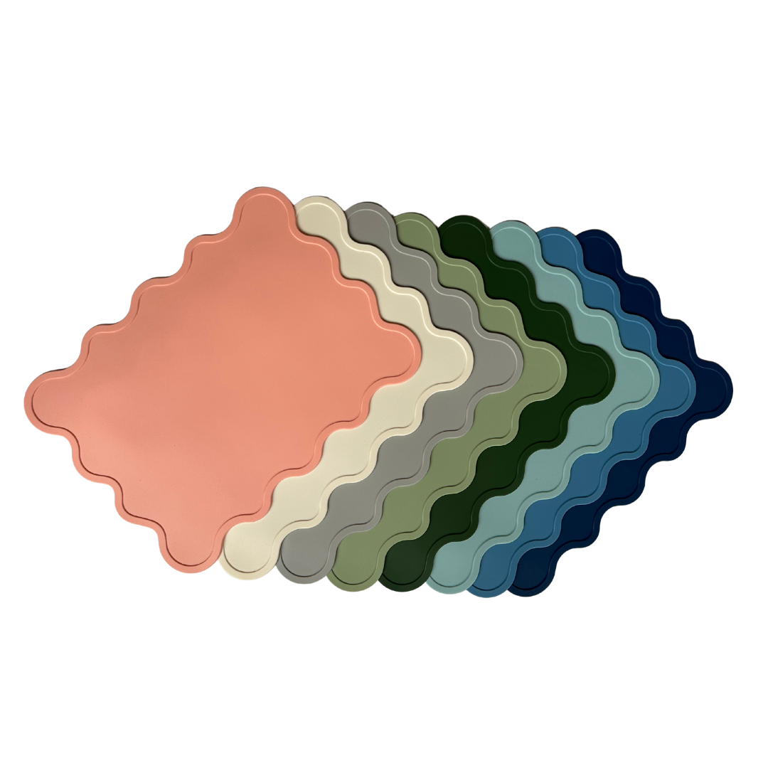 Wavy Silicone Placemats