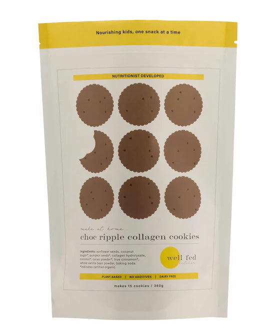 NEW! Choc Ripple Collagen Cookies - Dry Mix (16 cookies)