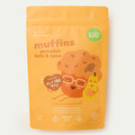 Nourishing Bubs Pumpkin, Date and Spice Muffins, healthy toddler snack pouch