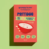 NEW! Grumpy Bums Strawberry Vanilla Porridge (300g)