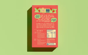 NEW! Grumpy Bums Strawberry Vanilla Porridge (300g)