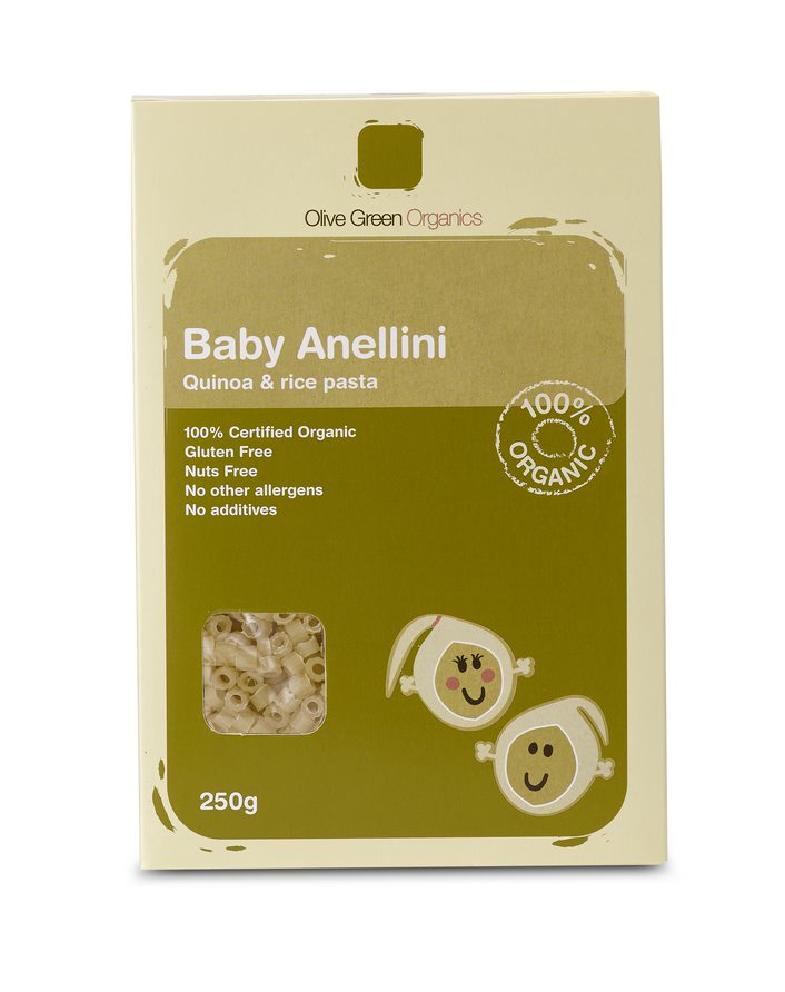 Organic Baby Annellini Plain Quinoa & Rice