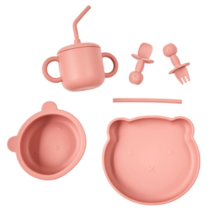 NEW! Children's Bear Feeding Set (with suction)