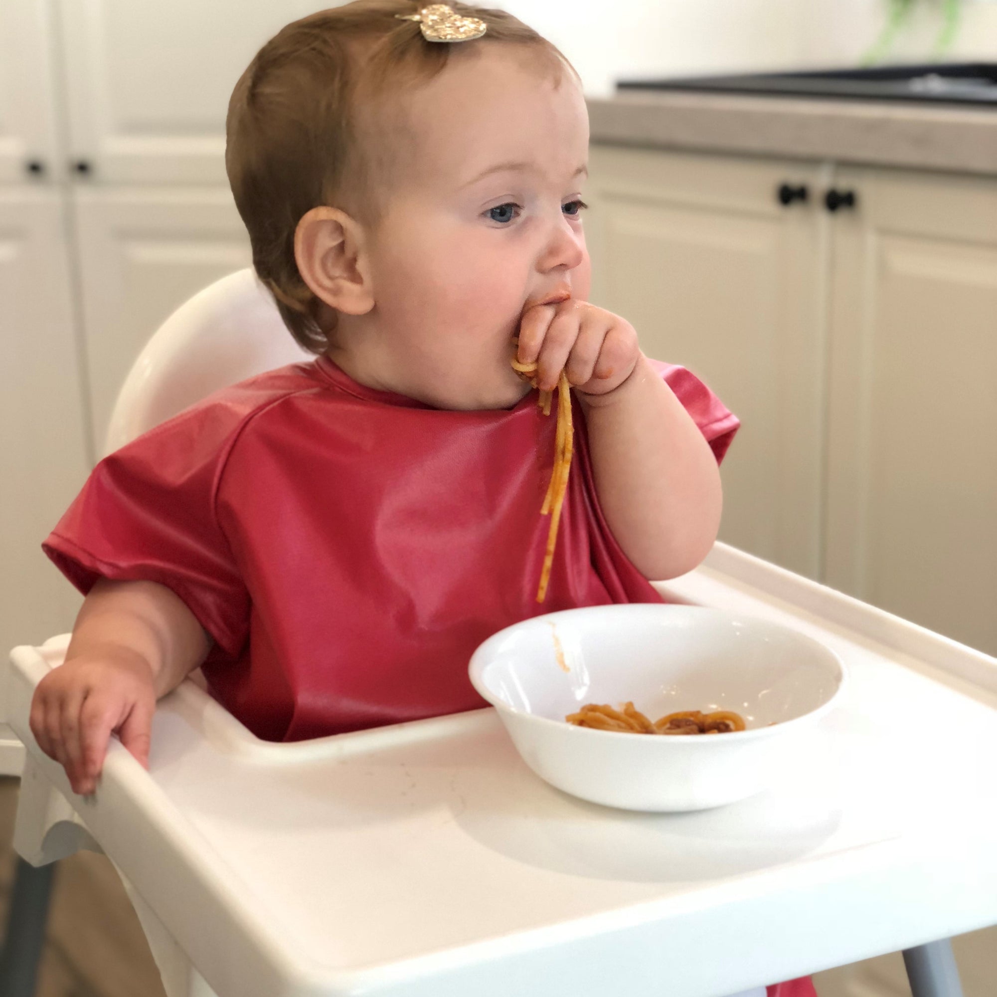 Messy Mealtimes Toddler Smock (8 Months up to 4 years ) - Short Sleeve