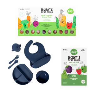 Starting Solids Essentials Bundle - 1 x Starting Solids Pack + 1 x Fruit Pack + 1 x Complete Feeding Set