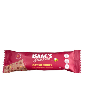 NEW Isaac's Snacks Oat So Fruity Bar 50g