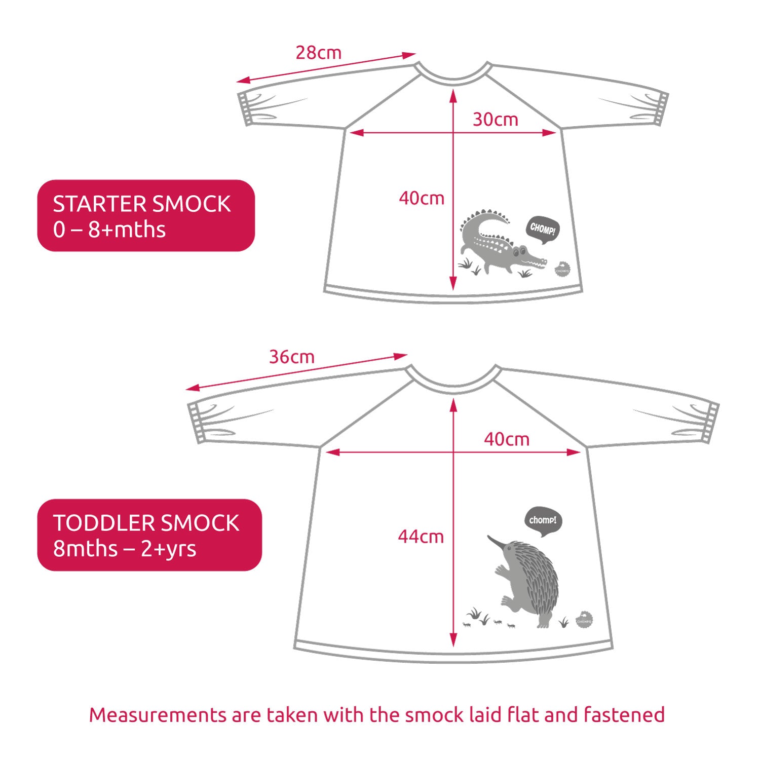 Messy Mealtimes Starter Smock (0-8+ Months)