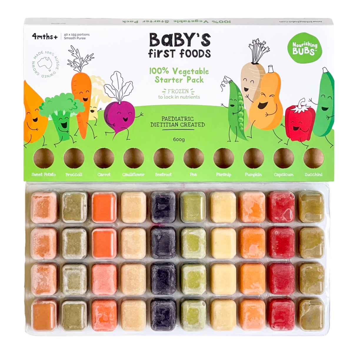 Bubs Solids Starter Pack Nourishing Bubs