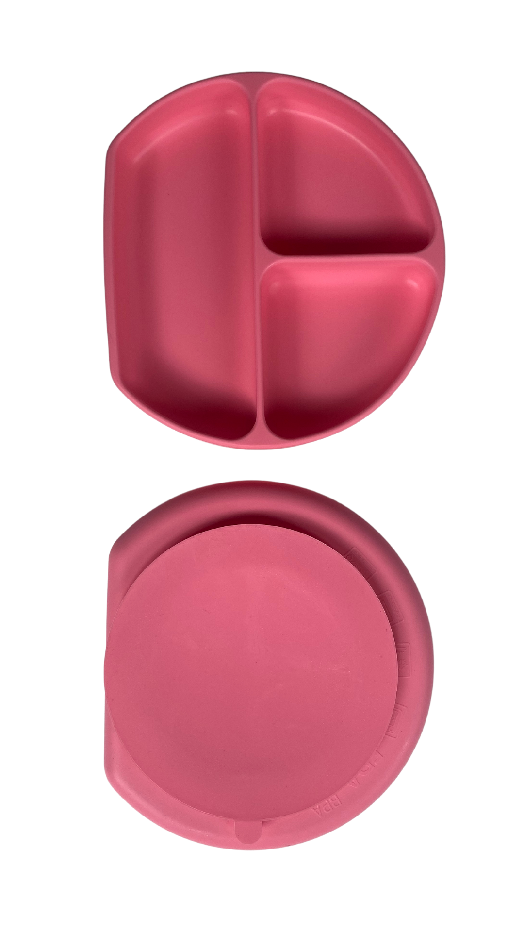 Children s Silicone Suction Divided Plate Nourishing Bubs