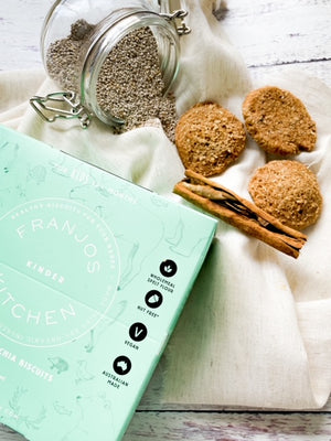 Franjos Kitchen Vanilla & Chia Kinder Cookies